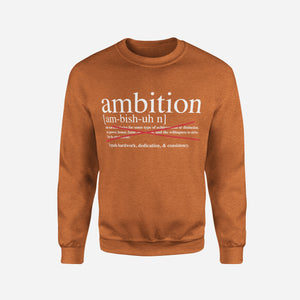 Ambition Definition Crewneck
