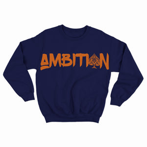 <transcy>Sudadera con cuello redondo Ambition Across Spade para hombre</transcy>