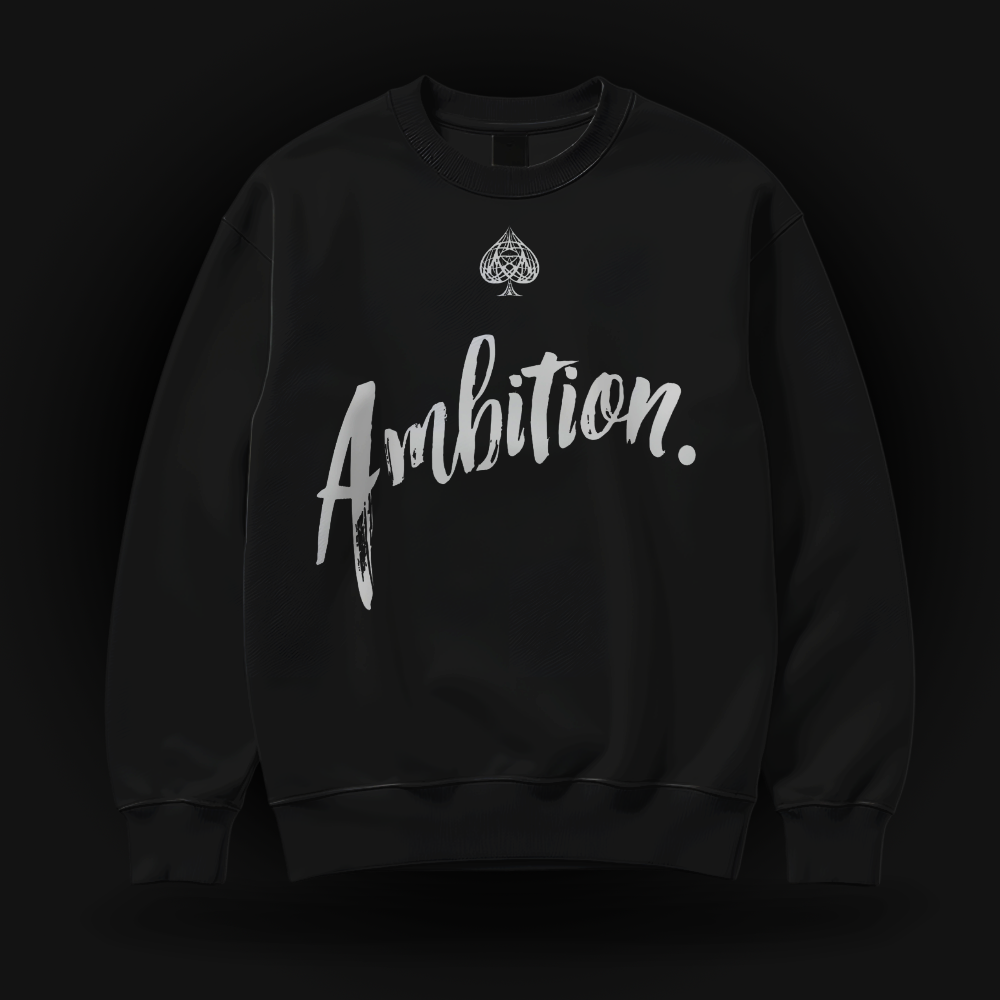 Ambition Cursive Crewneck