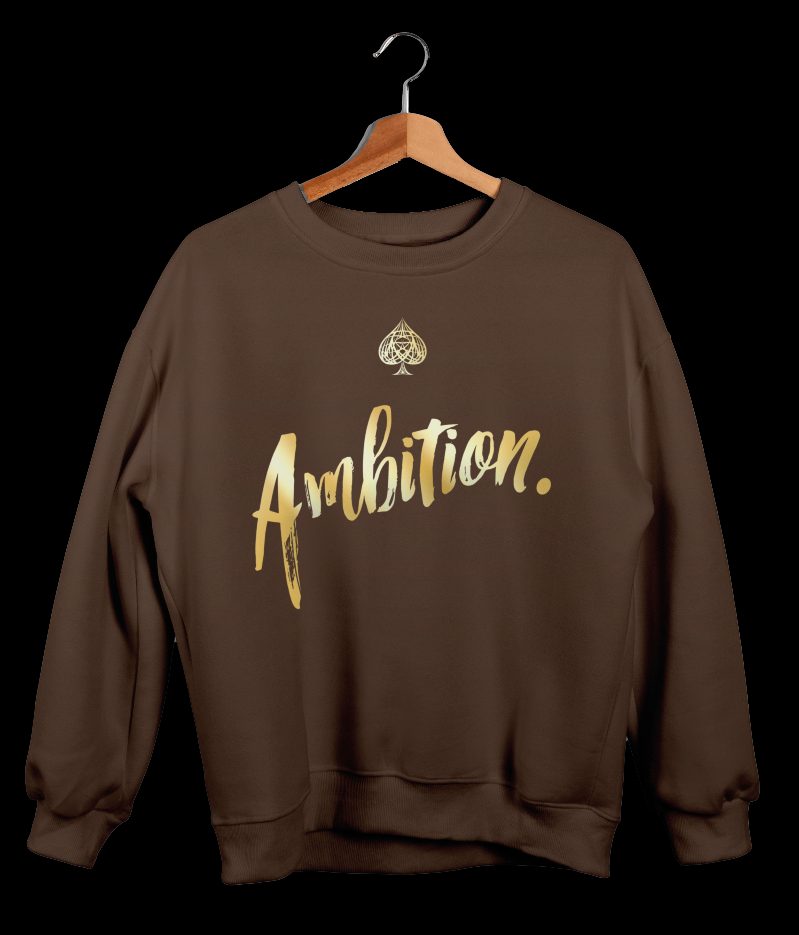 Ambition Cursive Crewneck