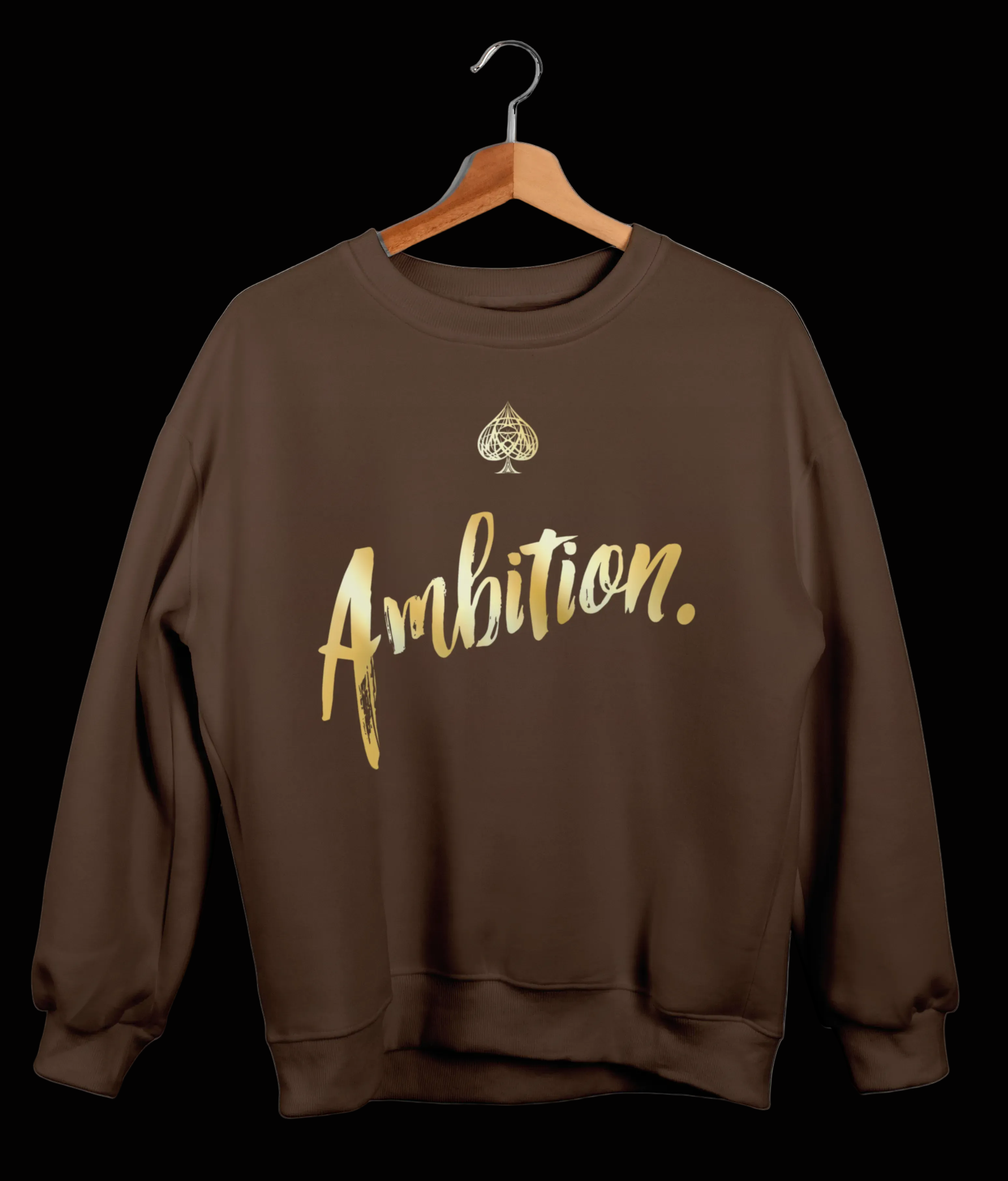 Ambition Cursive Crewneck
