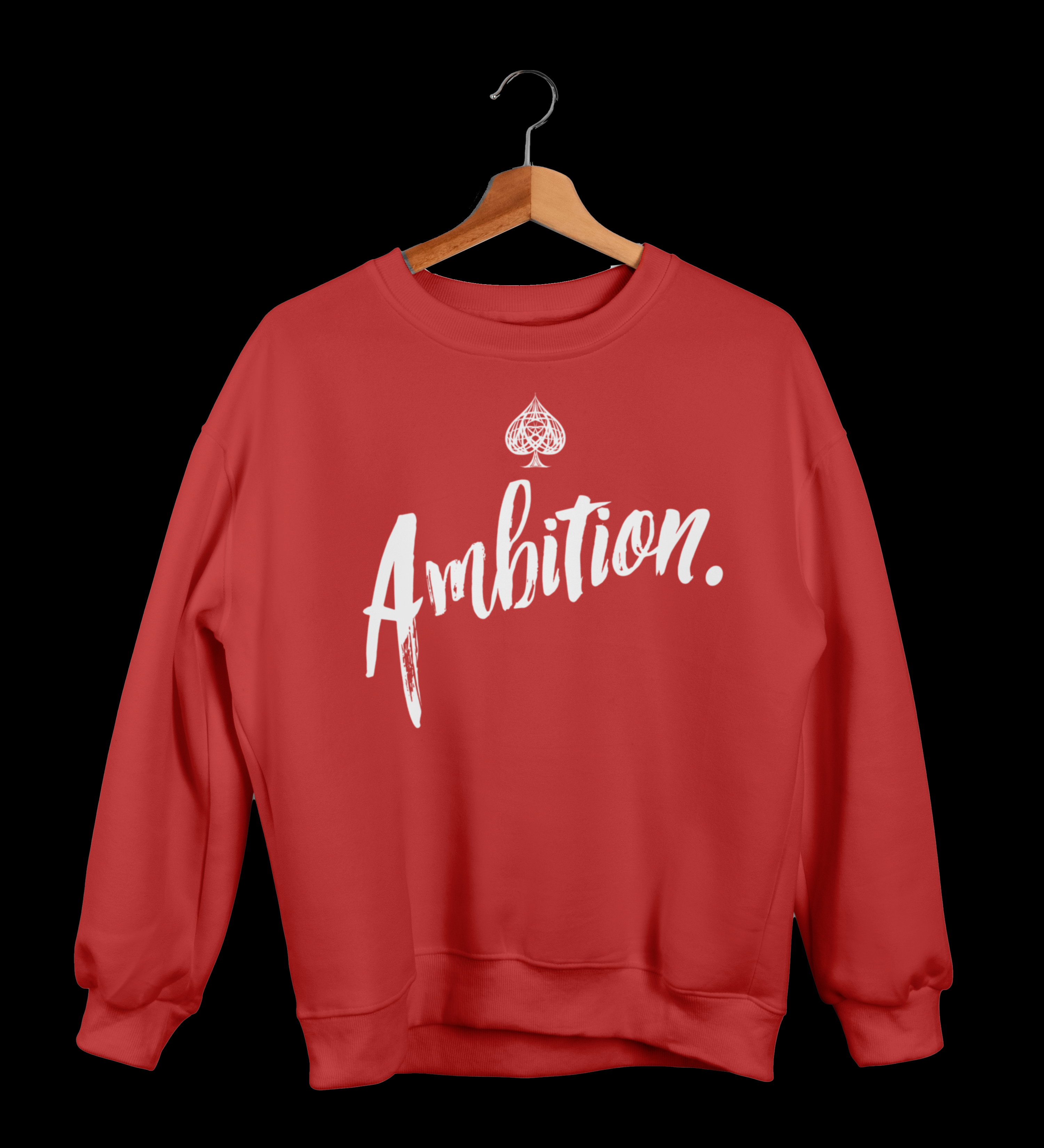 Ambition Cursive Crewneck