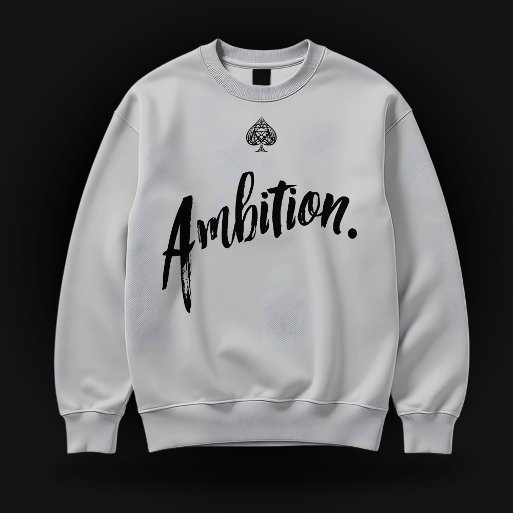 Ambition Cursive Crewneck