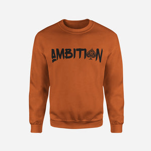 <transcy>Sudadera con cuello redondo Ambition Across Spade para hombre</transcy>