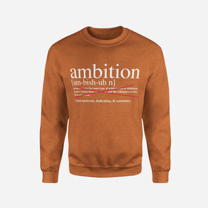 <transcy>Sudadera con cuello redondo Ambition Drip para hombre</transcy>