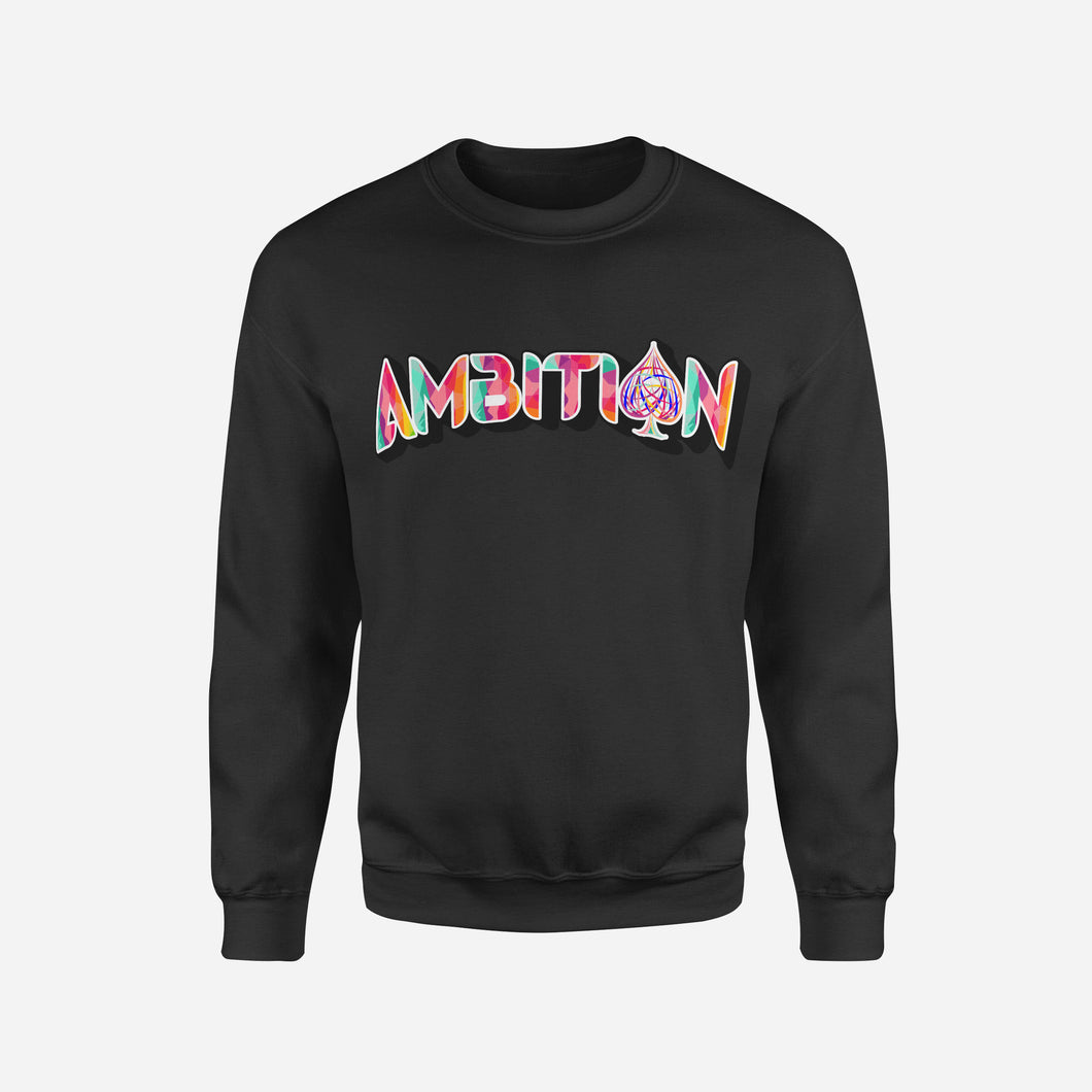Color Retro Ambition Crewneck