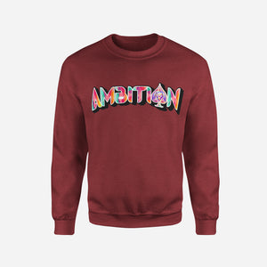 Color Retro Ambition Crewneck