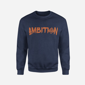 <transcy>Sudadera con cuello redondo Ambition Across Spade para hombre</transcy>