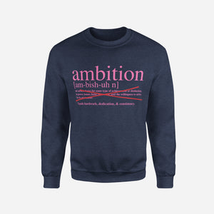 <transcy>Sudadera con cuello redondo Ambition Drip para hombre</transcy>