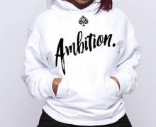 Load image into Gallery viewer, Ambition Script Spade Hoodie
