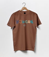 Load image into Gallery viewer, &#39;You Can&#39; Spray Symbols Cotton Tee
