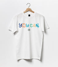 Load image into Gallery viewer, &#39;You Can&#39; Spray Symbols Cotton Tee
